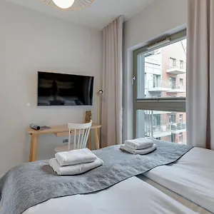 Апартаменты Grano - Pool, Sauna, & Parking By Downtown, Гданьск